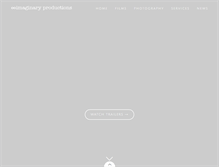 Tablet Screenshot of imaginary.com