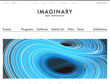 Tablet Screenshot of imaginary.org